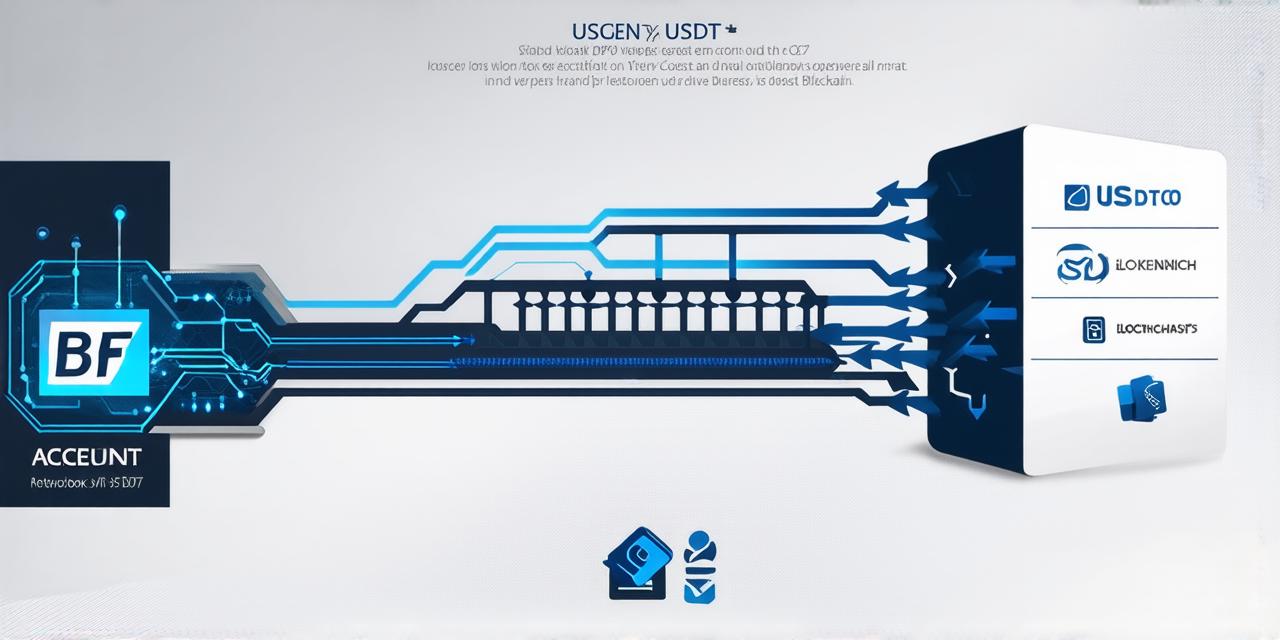 Which network does blockchain usdt use