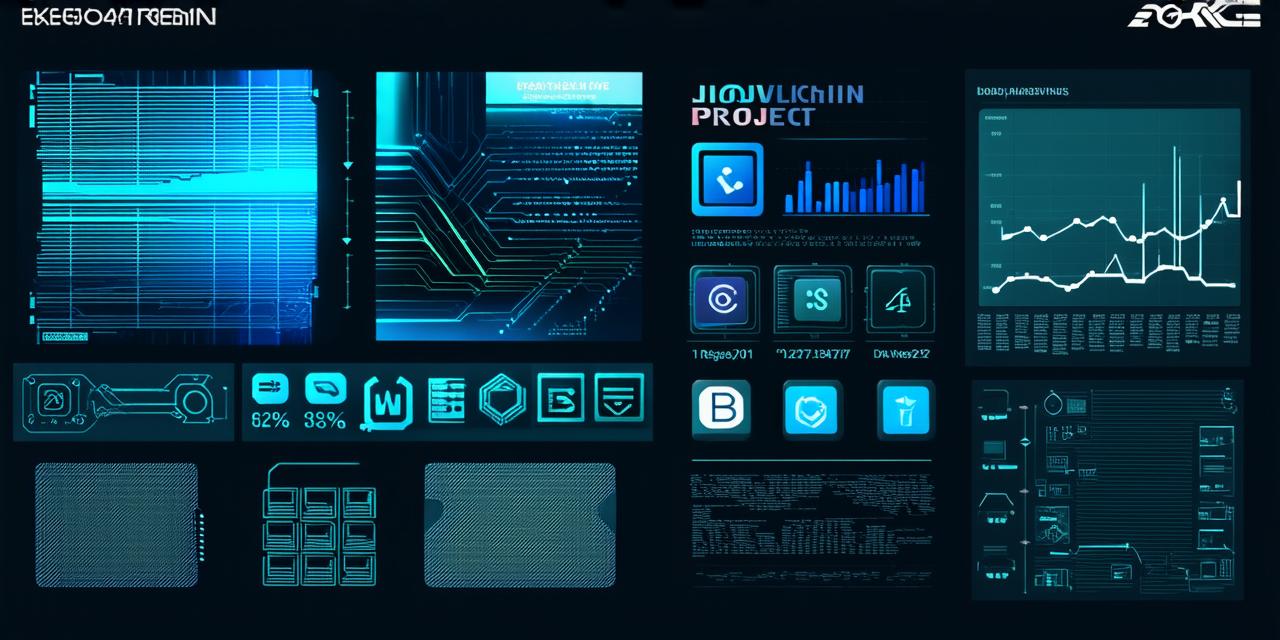 What is blockchain development project