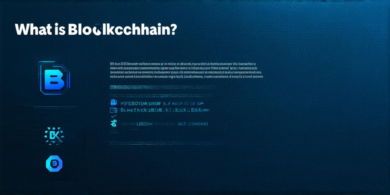 Broad brained what is blockchain? in a nutshell…