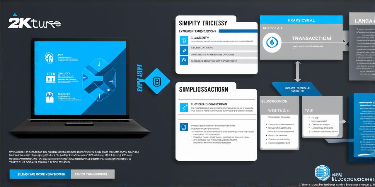 How transactions are done in blockchain