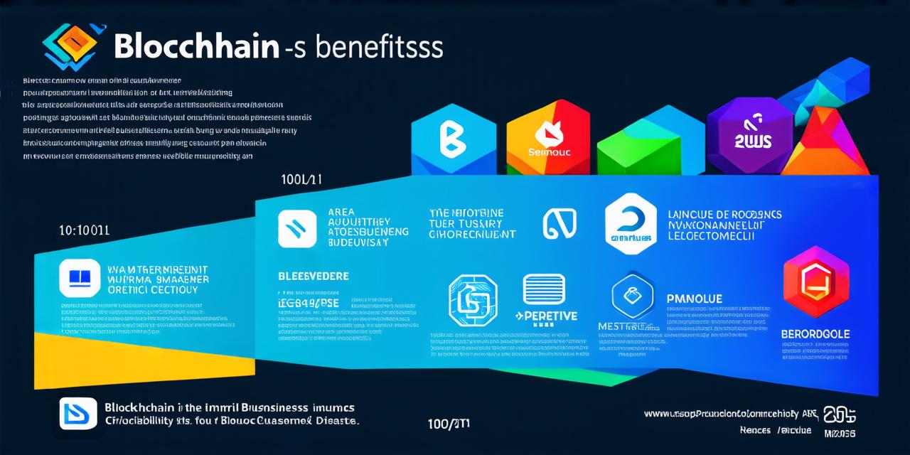 What is a blockchain business