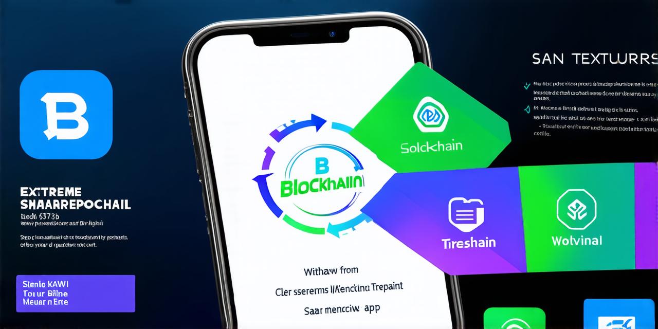 How to withdraw from blockchain app